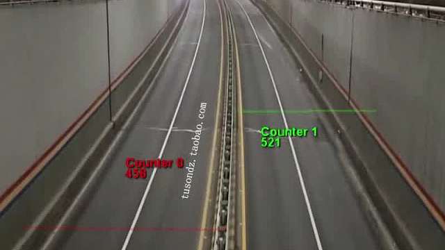 隧道车辆计数大桥桥面桥梁高速公路人流量客流量车流量检测计数摄像头智慧交通流量监控摄像机