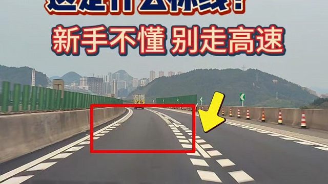 这是什么标线、能不能变道？新手朋友要明白