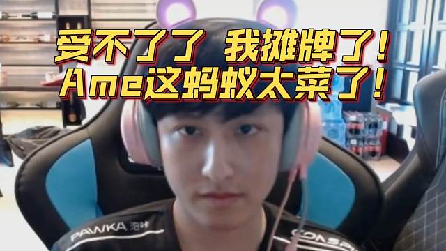 《受不了了 我摊牌了！Ame这蚂蚁太菜了！》刀塔名画 梦幻联赛S24篇