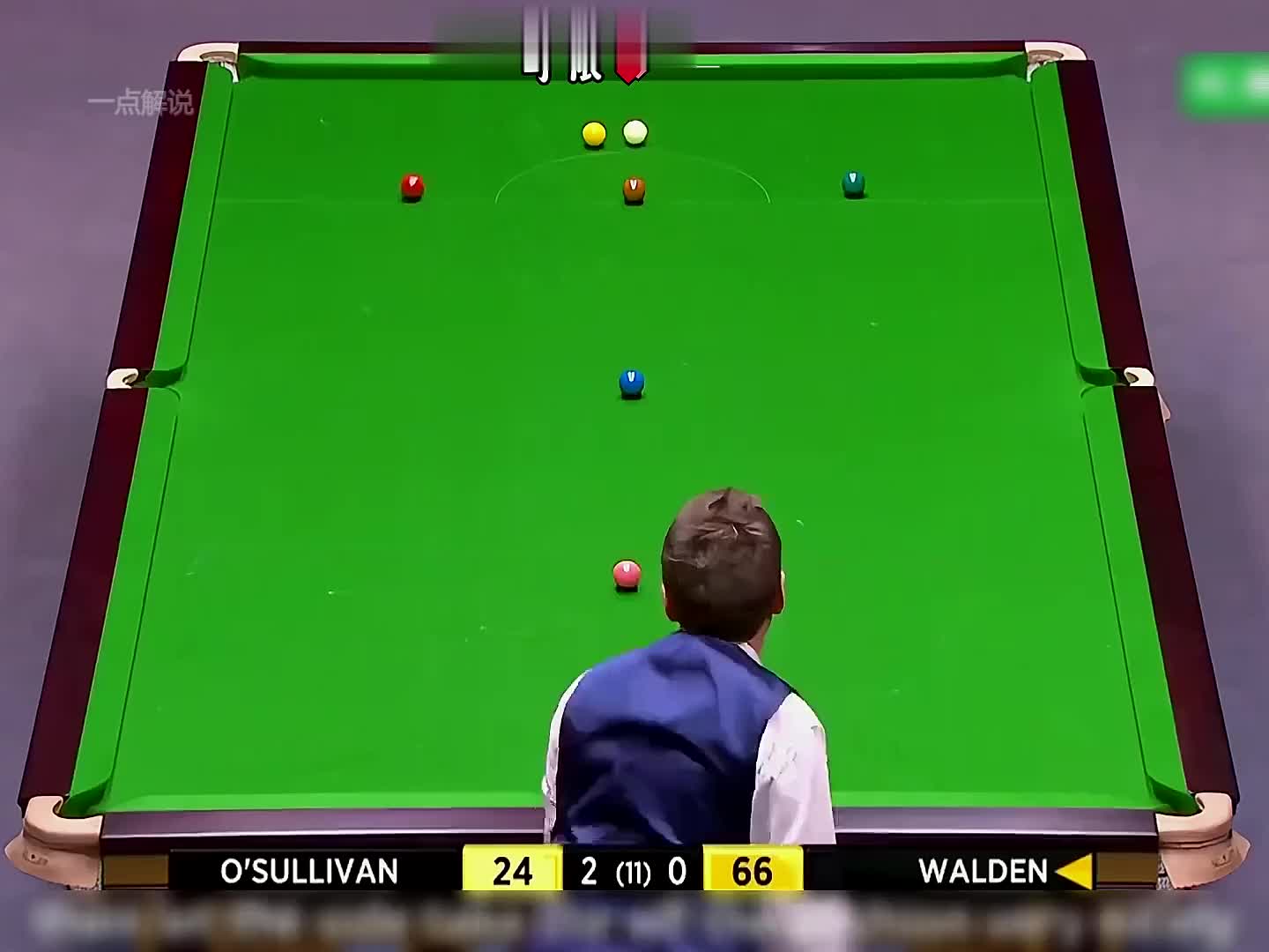 被超7分火箭无路可退，连做5杆高质量斯诺克，难得一见的防守佳局