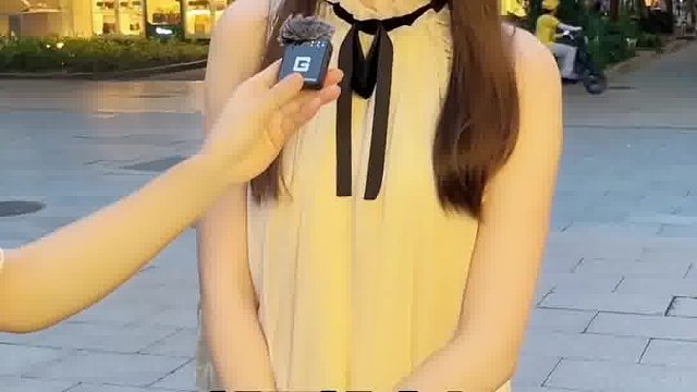 贤惠顾家性格好！街头采访 理想女生 贤惠小女人 滑走你就草率了