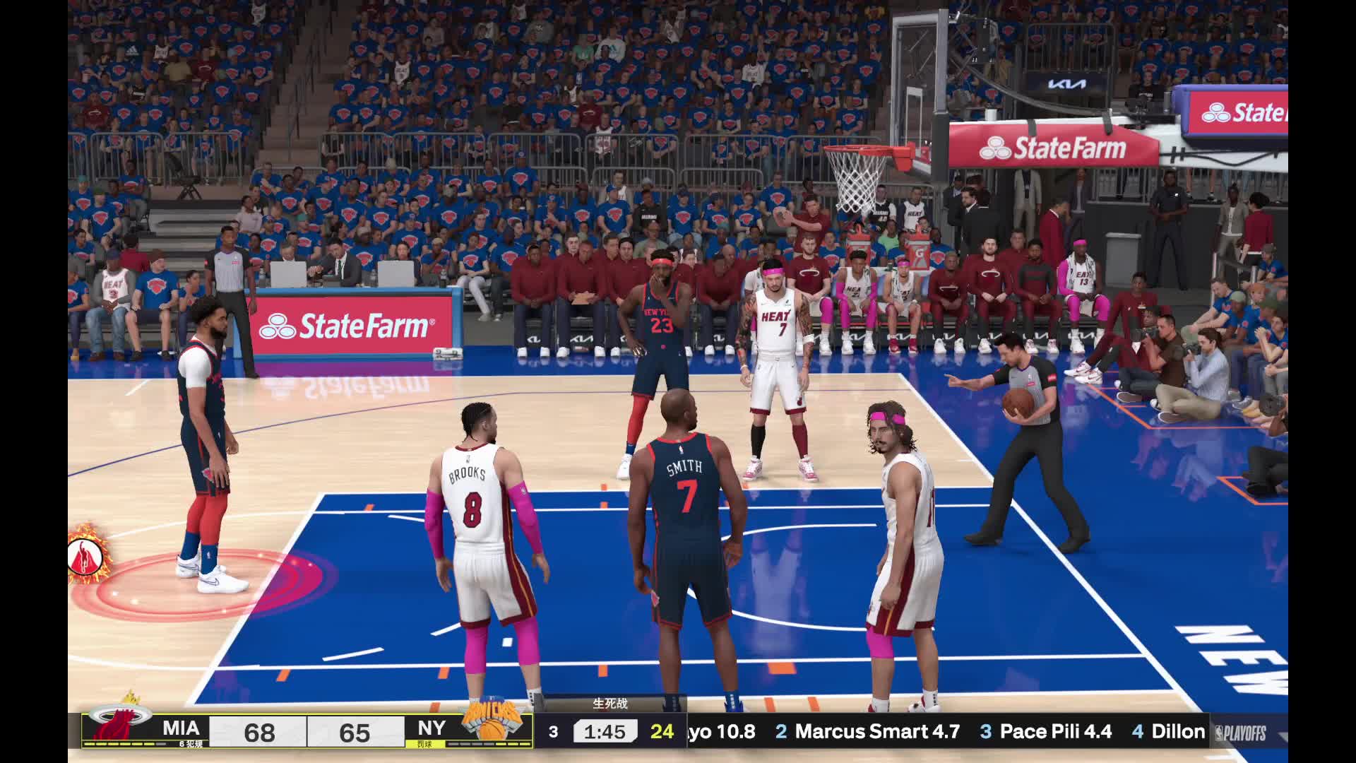 S3赛季-东决G7 热火vs尼克斯 101-94