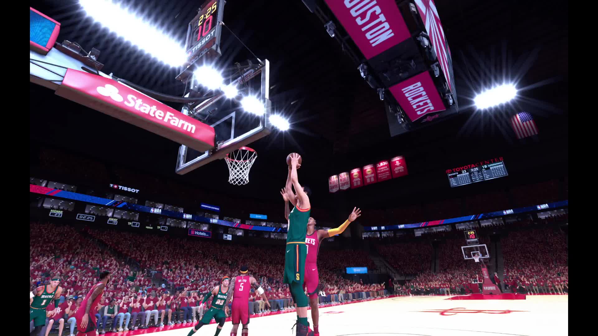 S3赛季-西决G7 超音速vs火箭 61-46 上半场