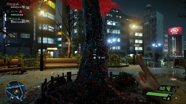 幽灵线东京樱花树