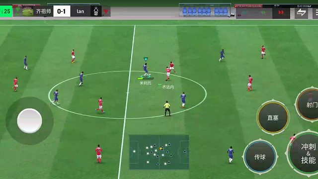 中路内传内战术 禁区双前锋战术