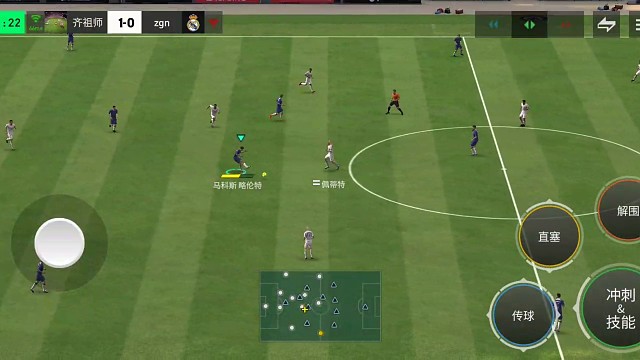 极限攻防转换速度 连续尝试=加强肋部强行突破=首次挑球过人差点 第2次用扭身加强突破之后的衔接射门