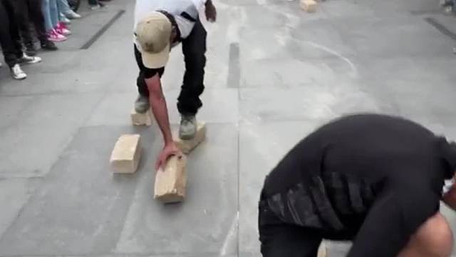 欢乐街头挑战街头挑战 老外真会玩