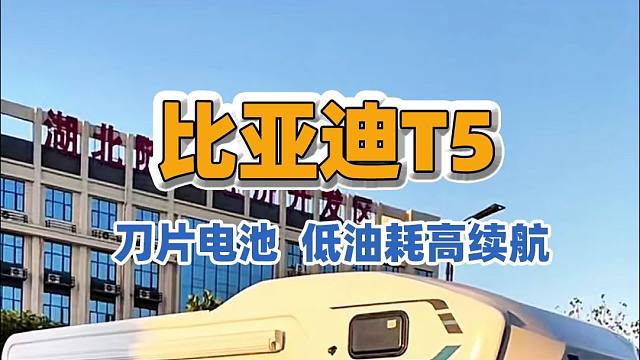 房车新宠！配置齐全，刀片电池加持续航无忧！
