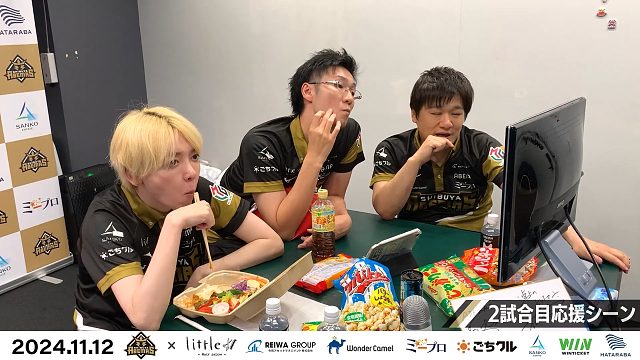 MLeague渋谷ABEMAS后台集锦 11月12日