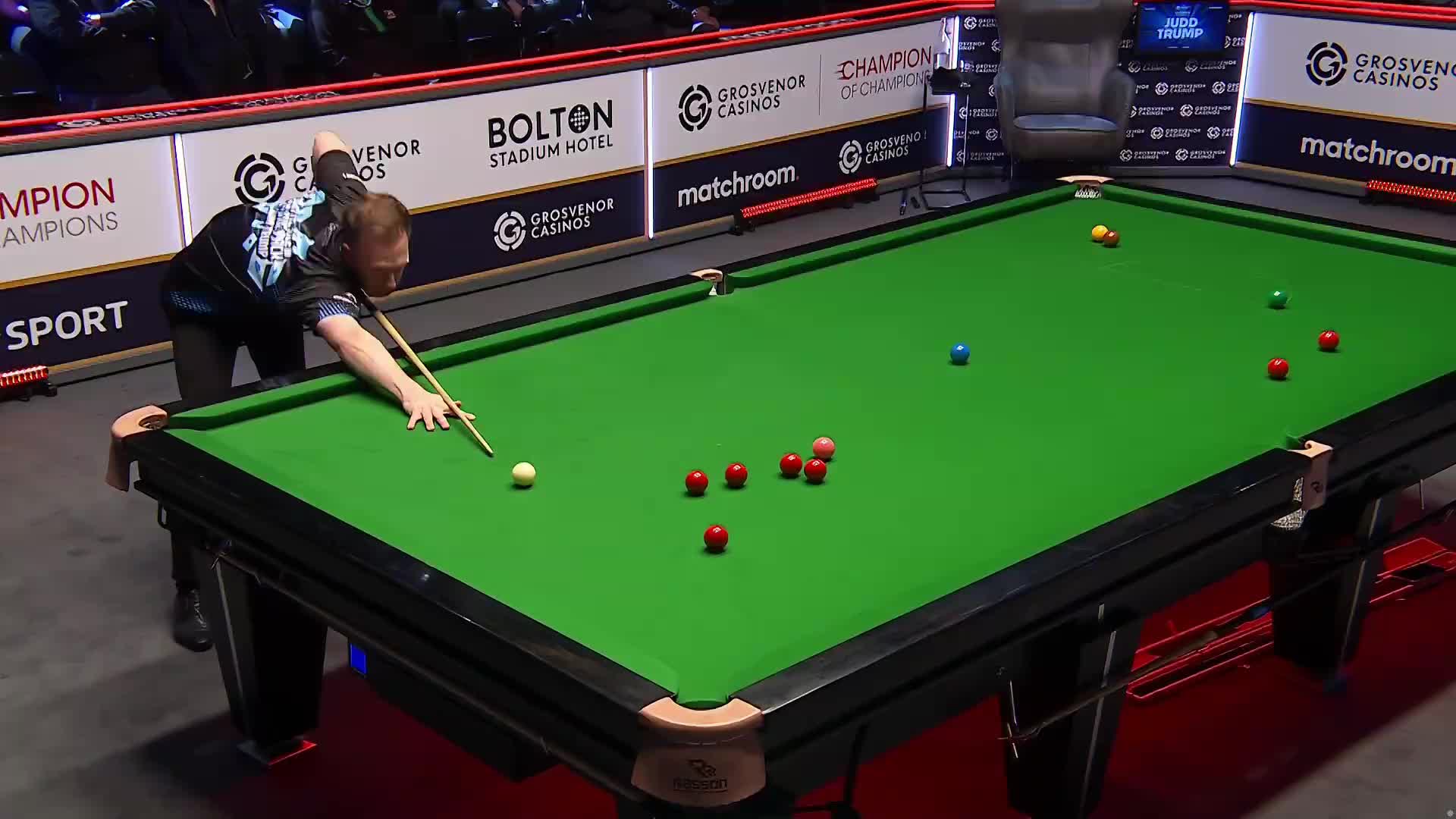 贾德·特鲁姆普VS丁俊晖2024斯诺克冠中冠 清流