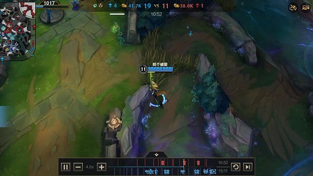 英雄联盟手游打野剑圣一打五四杀