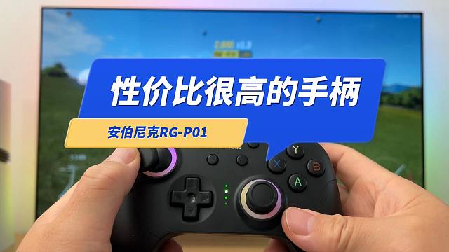 性价比很高的游戏手柄，安伯尼克RG-P01