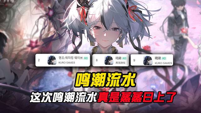 鸣潮这次的流水还真是蒸蒸日上了？？