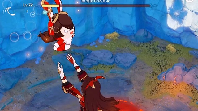 这个长得像胡桃的秒杀了爆炎树