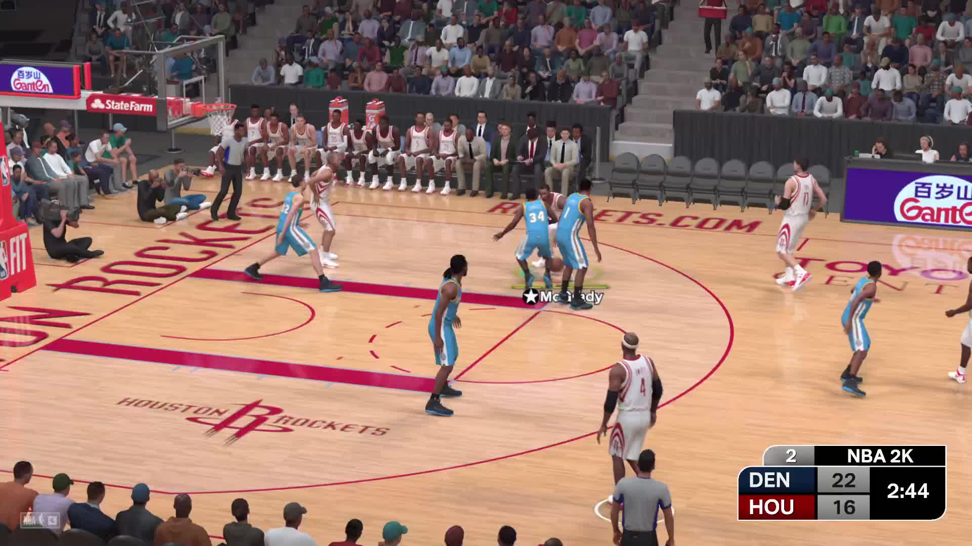 2K25王朝模式/姚麦组合/名人堂-VS-05掘金