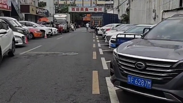 车牌被人故意掰弯该怎么办！#车牌 #汽车 #奇葩