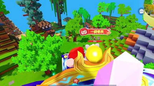 涓涓意外掉落100滴血只剩9滴，陪大猫找雨林！ #迷你世界 #游戏日常 #迷你圈 #老玩家