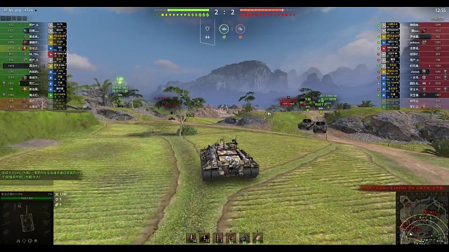 经典夺旗战，T95一趴对方难以下手