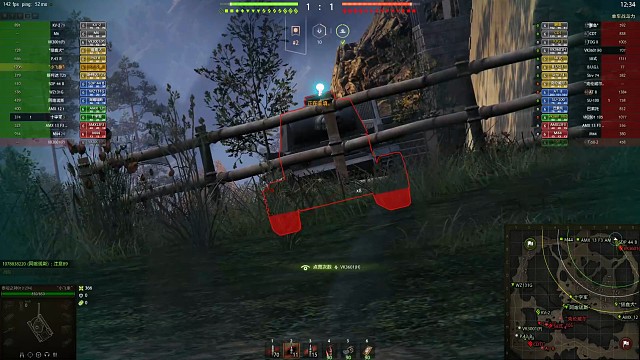 小飞象用正面装甲抗了好几炮，竟然站赢了