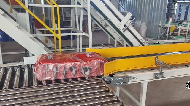 种子小袋套大袋立柱码垛机械手