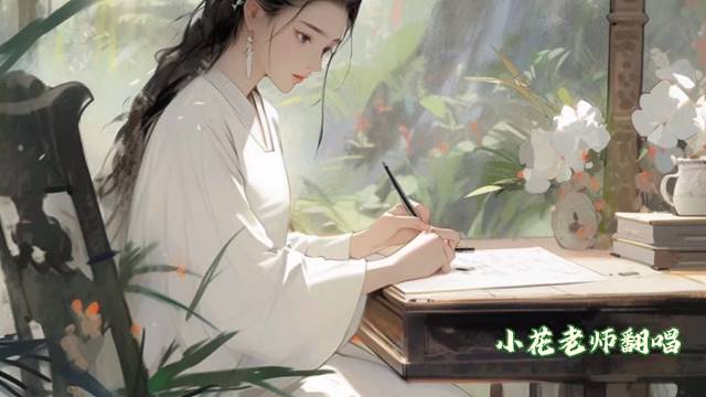 捻过花
     惹了白
月下举杯敬沧海