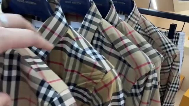 科普指南 男士秋冬经典内搭巴宝莉格纹衬衫 如何区分天花板品质