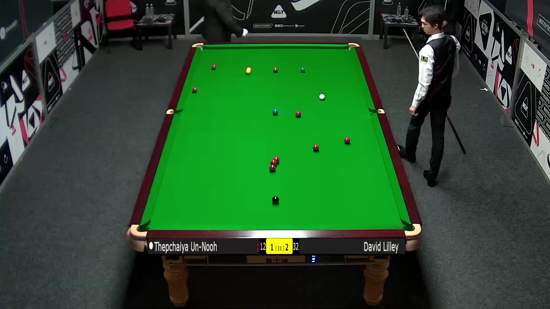 塔猜亚·乌诺VS大卫·利利2024斯诺克英国锦标赛 清流