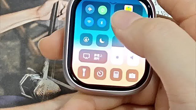 手表爆改果子状态栏