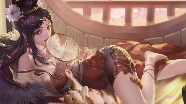 糜夫人圆润反光尽显身材曼妙，张飞蒲牢喝段当阳桥