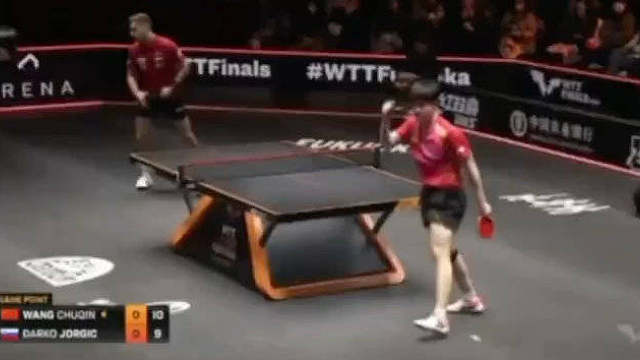 王楚钦太帅了，状态很棒：今天的手感绝了～