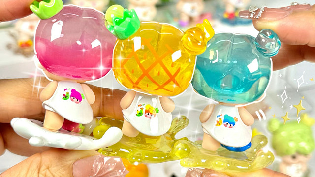 盲盒拆出了迷你冰透糖果球？！
