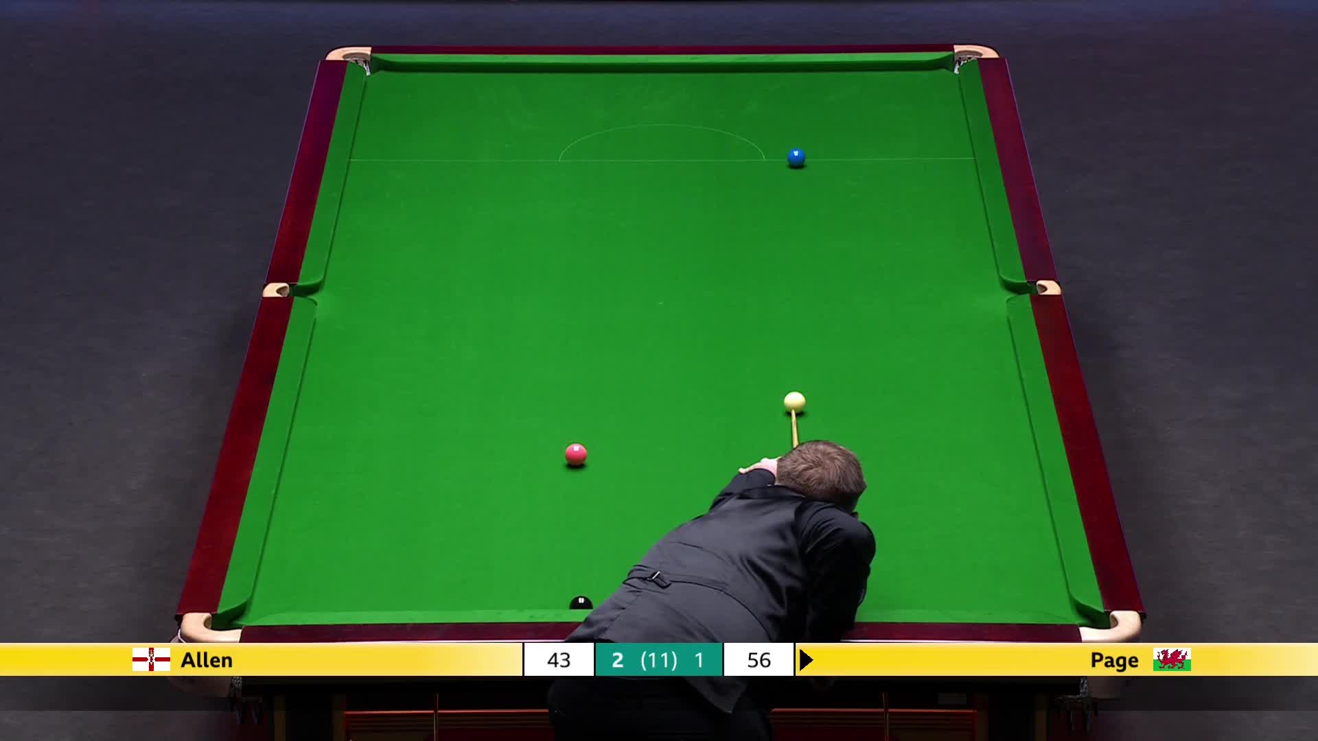 马克·艾伦VS杰克逊·佩奇2024斯诺克英国锦标赛 清流