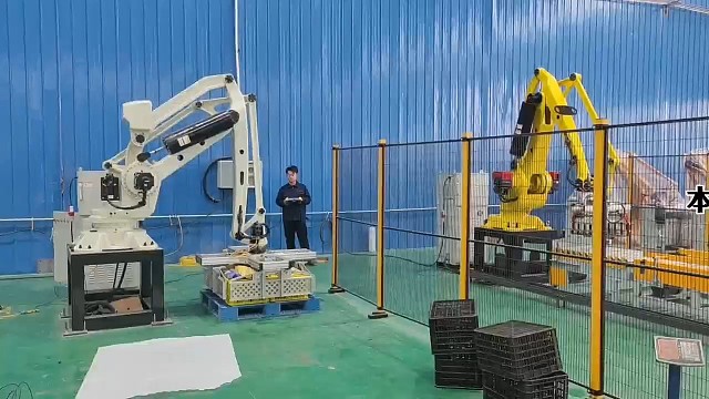 关节机器人负载280㎏整层拆码垛