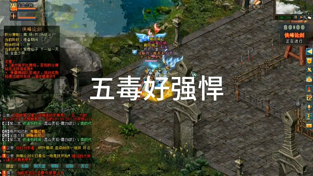 剑侠情缘网络版「剑网1」五毒好强悍「城北大叔」