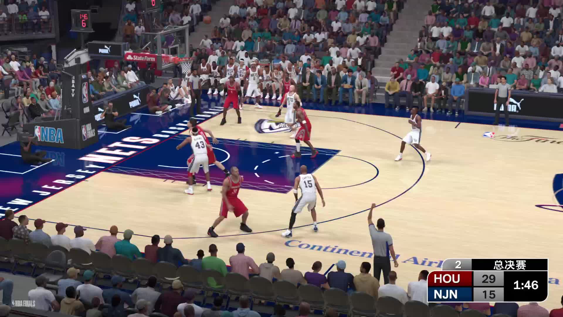 2K25王朝模式/姚麦组合-总决赛-冠军