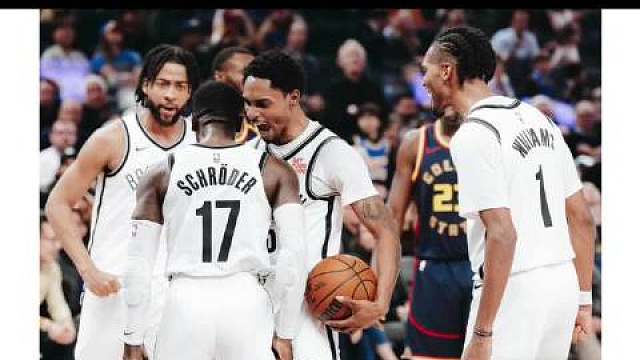 我唱得不够动人你别皱眉！施罗德出场31分钟，31分5篮板7助攻2抢断，帮助篮网18分逆转勇士，关键的