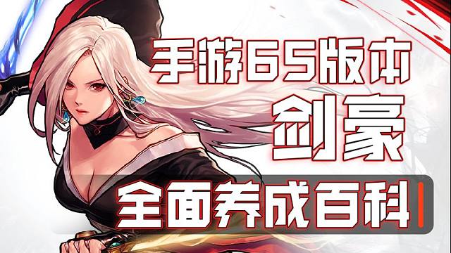 女鬼新版本最大受益者？剑豪65版本装备选择和加点攻略