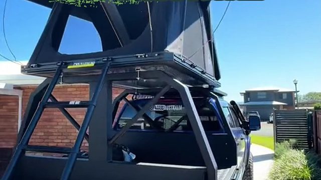 2.20上海国际房车展：看着就结实耐用的车顶帐篷，越野爱好者快冲！