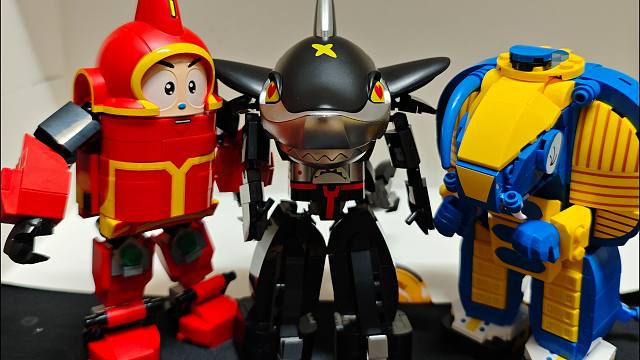 爷青回，童年的铁甲小宝出积木了!