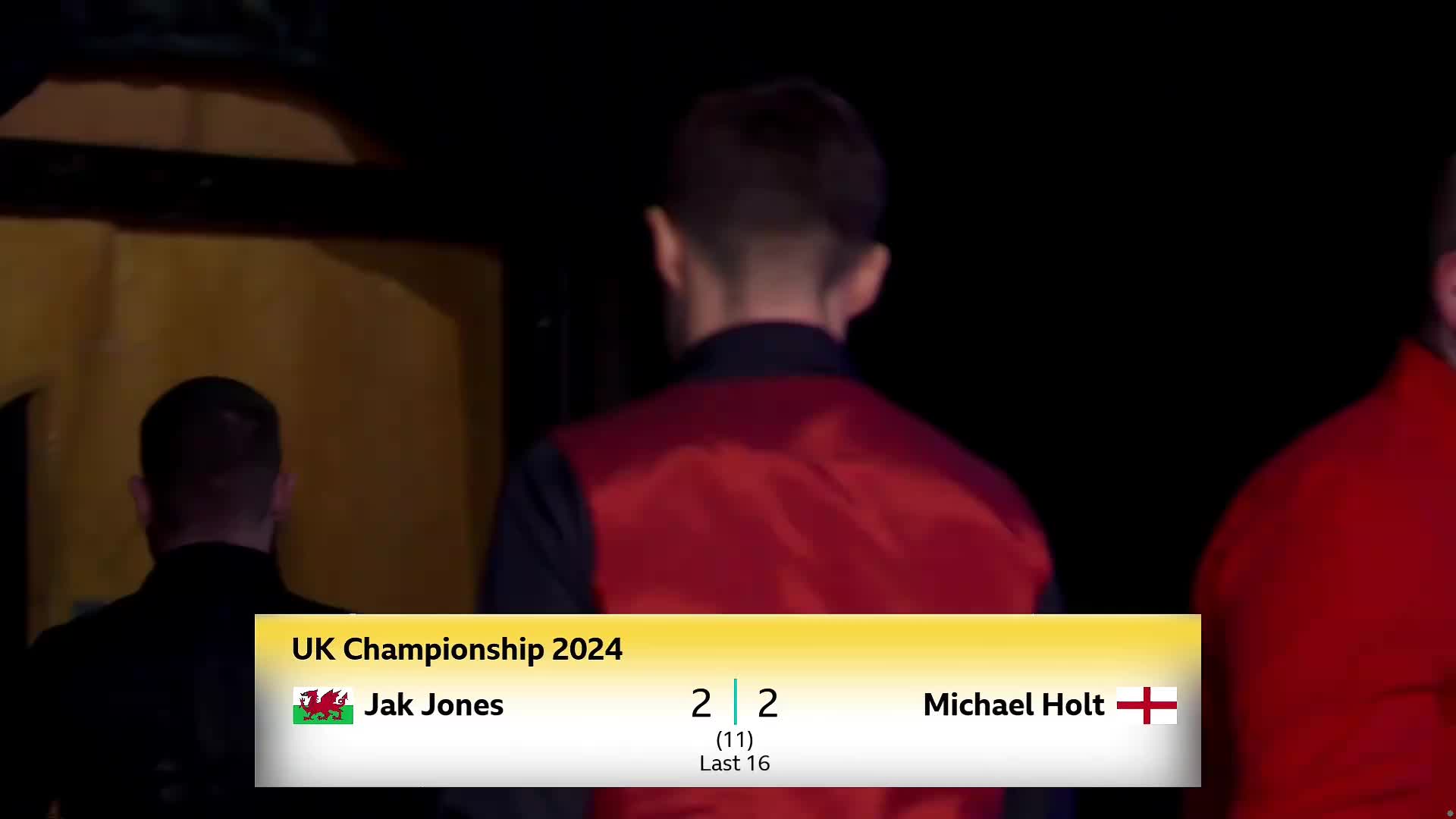 杰克·琼斯VS迈克尔·霍尔特 2024斯诺克英国锦标赛 清流