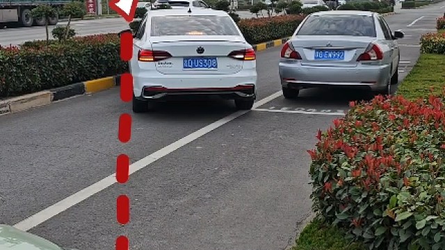 三步学会现实版侧方停车，简单易懂，新手一看就会