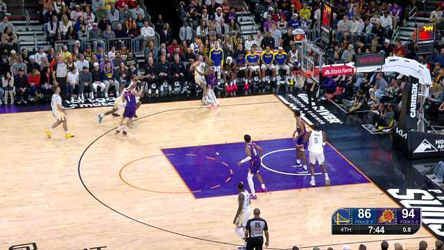 防守端这么拼有点太想表现了啊兰特，三分线就抓帽呀！？