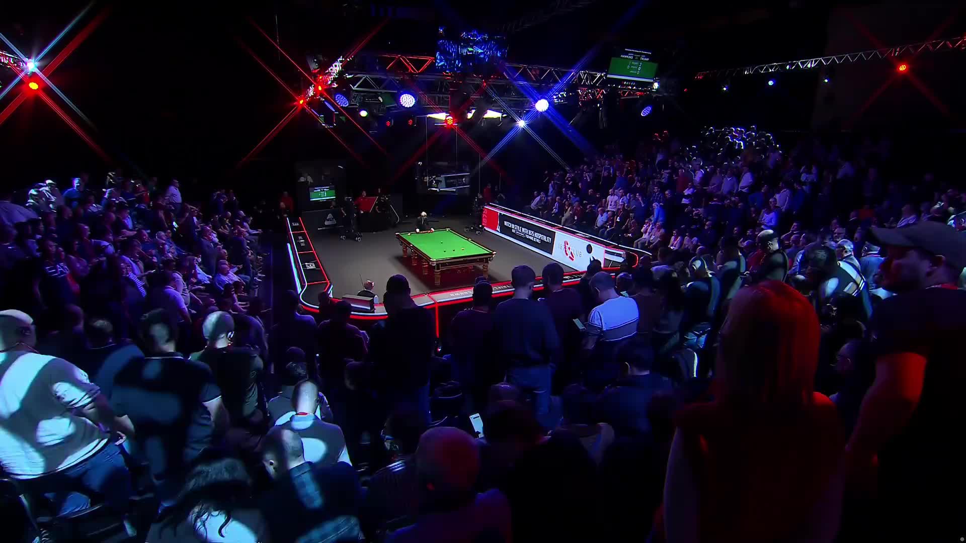 巴里·霍金斯V贾德·特鲁姆普 2024斯诺克英国锦标赛决赛第一阶段 清流