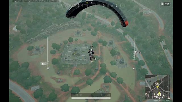 玩吃鸡的第一天 吓死了