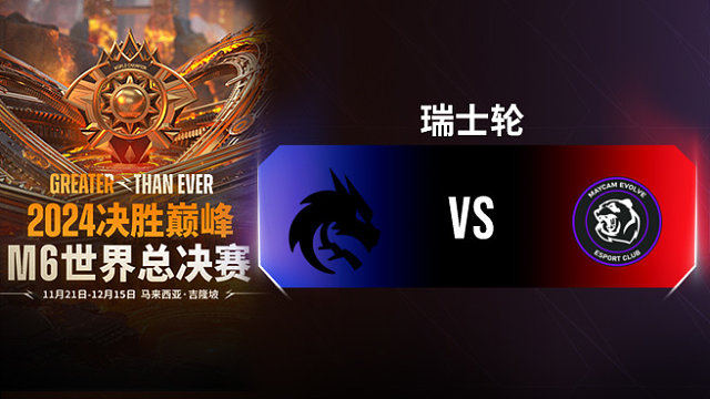 Spirit vs Maycam 决胜巅峰M6瑞士轮