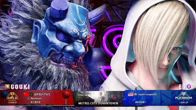 SF街霸6 严安之VS美国纽约玩家 你的招没有全程无敌