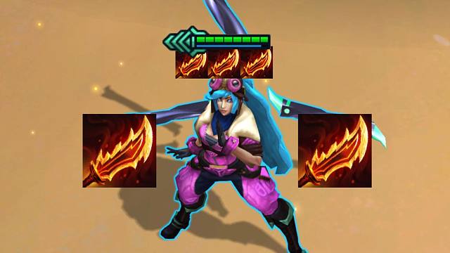 攻速越高 刮痧越强，懂了 这就让刀妹七进七出！！！