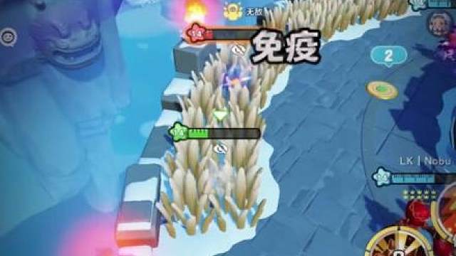 大小姐驾到，火力全开~ #元梦之星美食派对赛季 #元梦荣耀3v3#元梦之星 #元梦峡谷操作秀 #孙尚