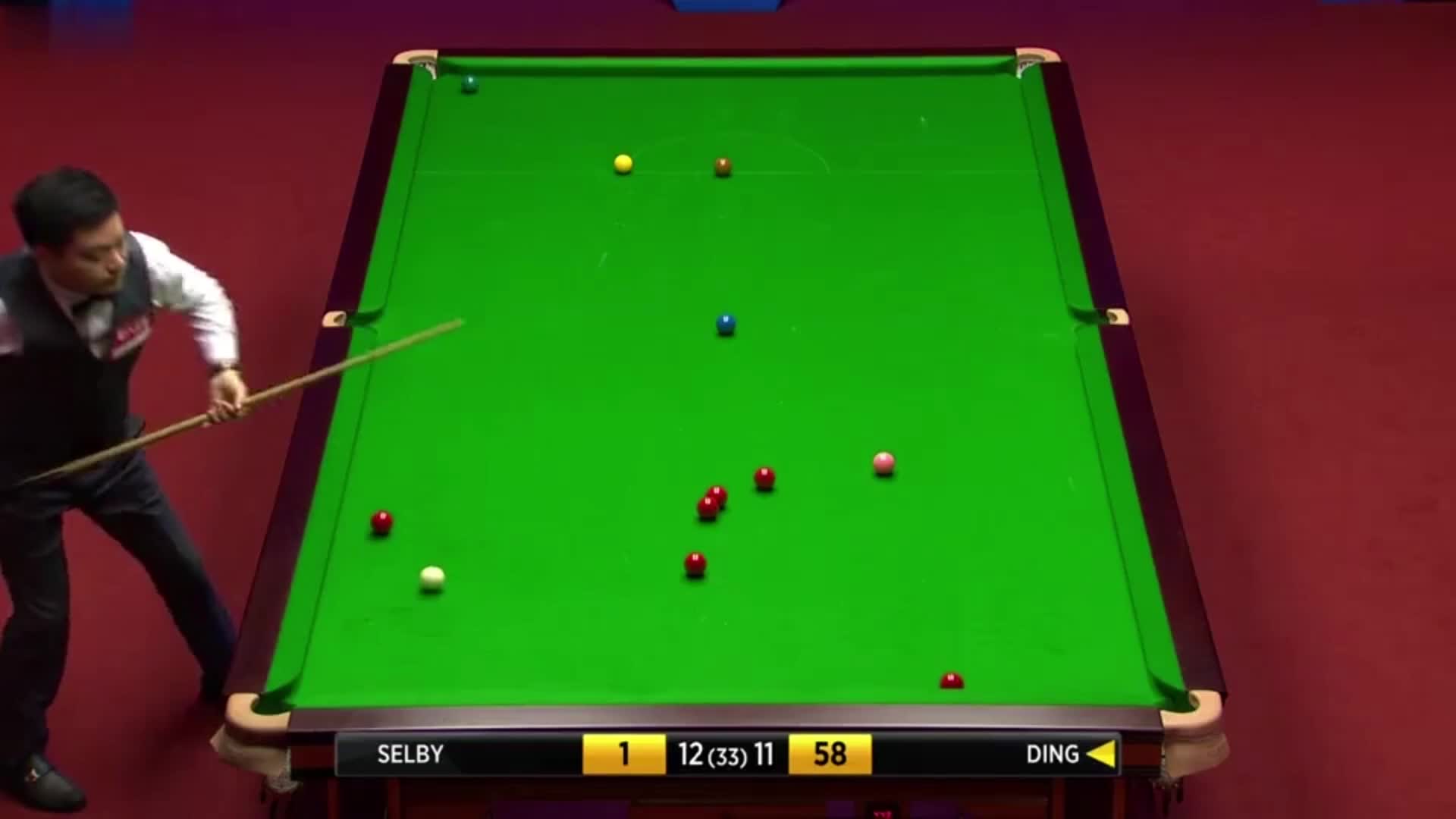 台球届的扛把子，丁俊晖再度复出，和塞尔比再次上演球技！