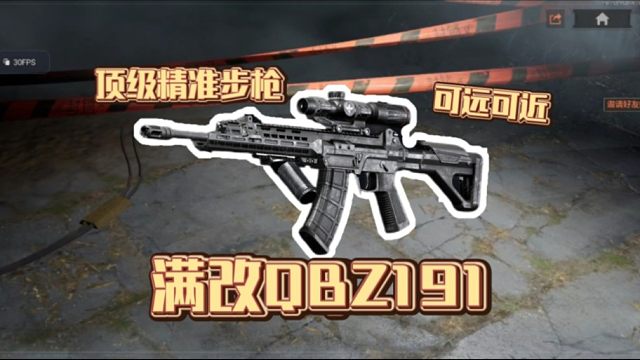 满改枪体验:国产精品！全能的精准步枪